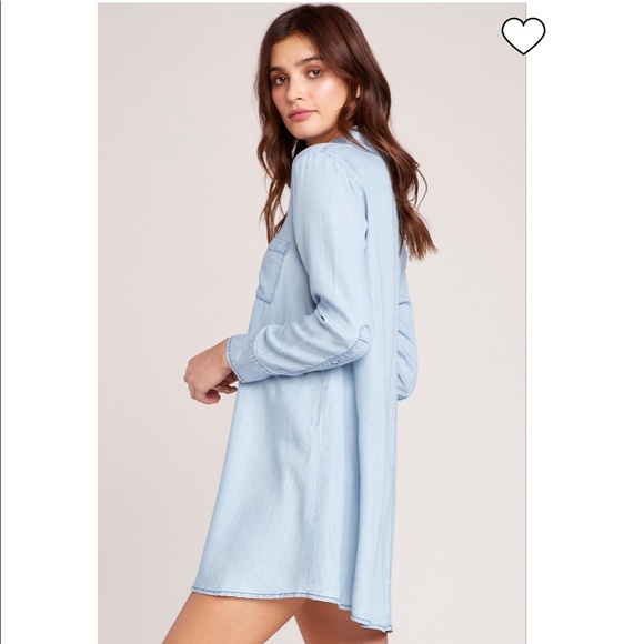 BB Dakota Chambray Shirtdress - Picture 2 of 4